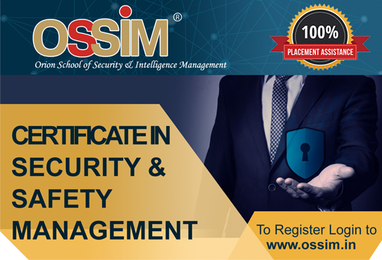 CERTIFICATE IN SECURITY & SAFETY MANAGEMENT